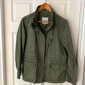 Madewell army green Utility Chore jacket